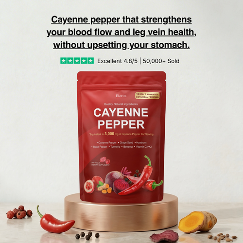 Elorita's Cayenne pepper Softgels