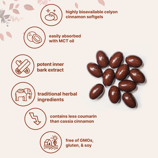 Elorita's Ceylon Cinnamon Softgels
