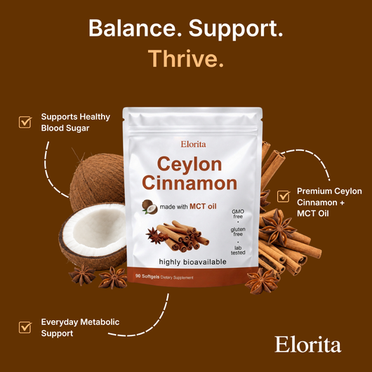 Elorita's Ceylon Cinnamon Softgels
