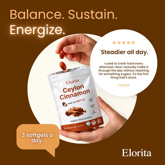 Elorita's Ceylon Cinnamon Softgels