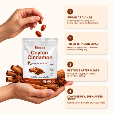 Elorita's Ceylon Cinnamon Softgels
